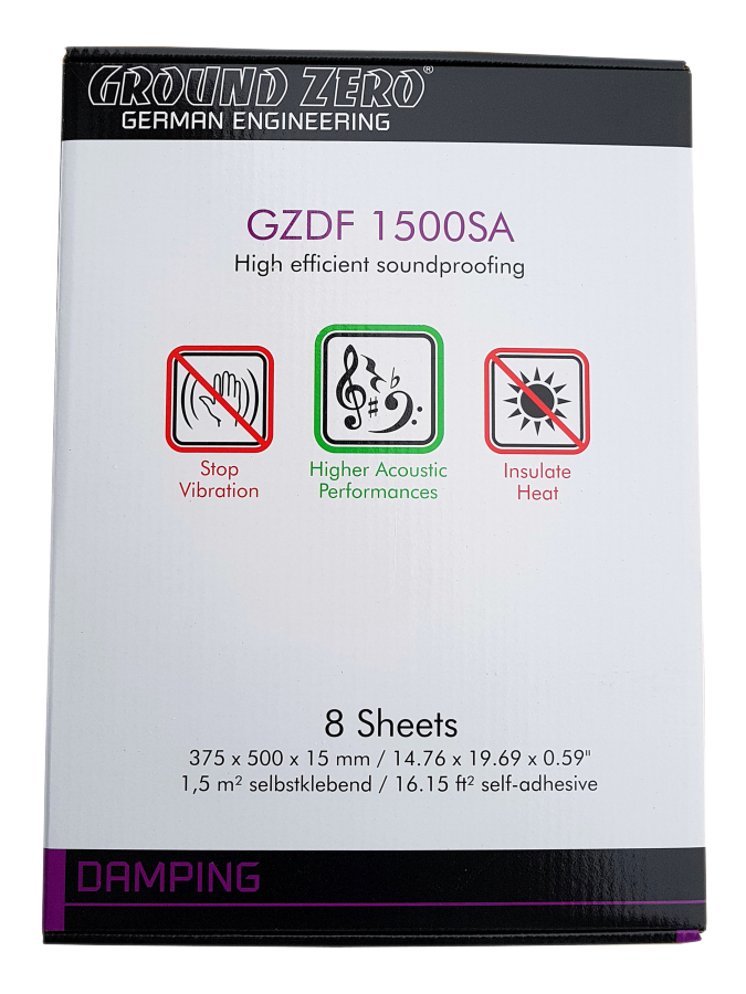 Ground Zero GZDF 1500SA-PRO