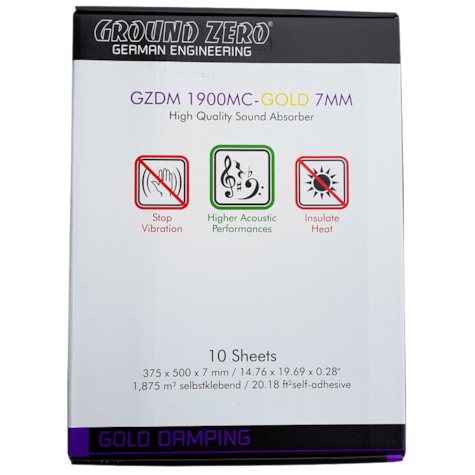 Ground Zero GZDM 1900MC-GOLD