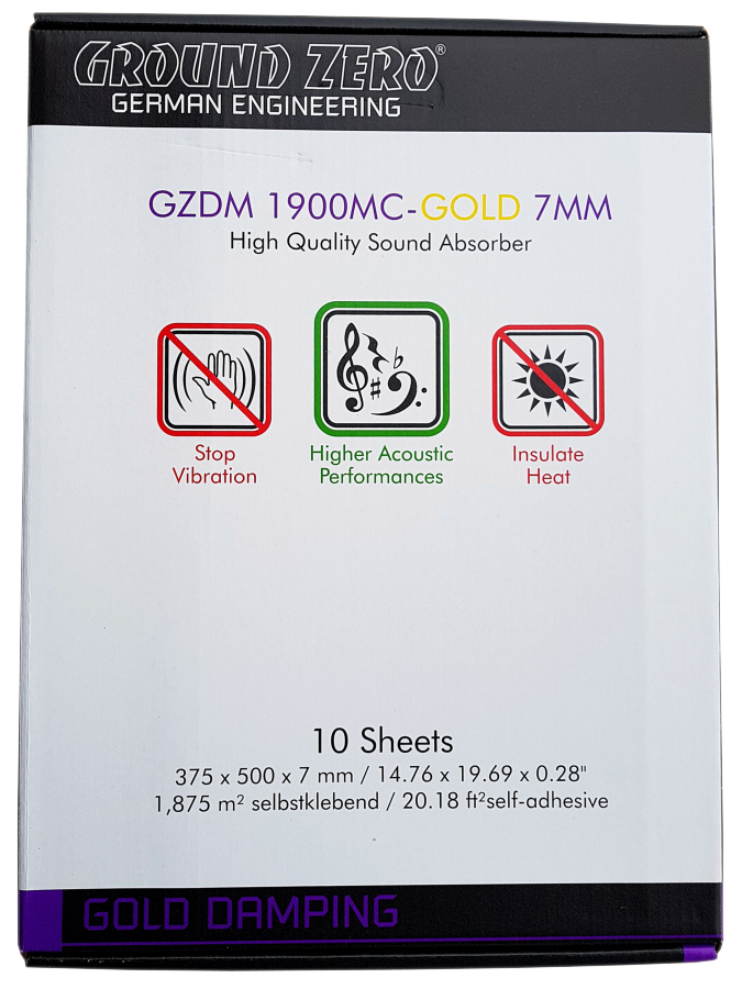Ground Zero GZDM 1900MC-GOLD