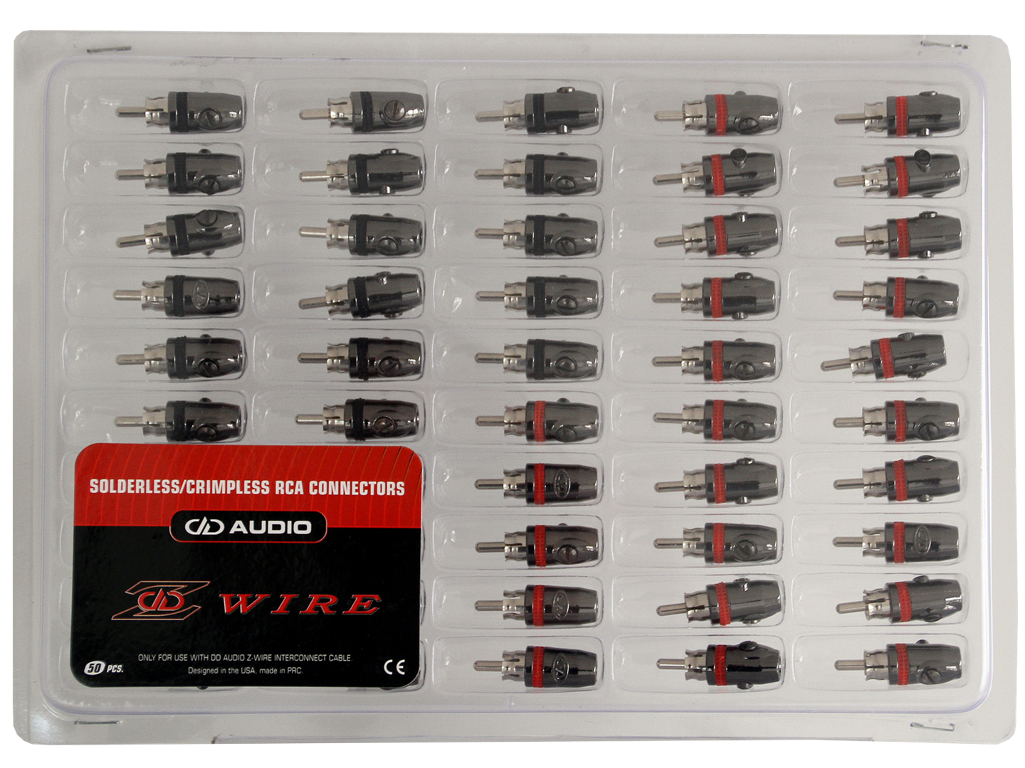 DD Audio Z-Wire zestaw  wtyki RCA