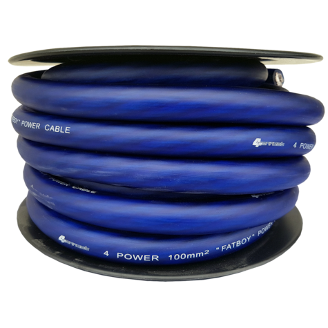 4Connect niebieski kabel zasilający 100 mm2