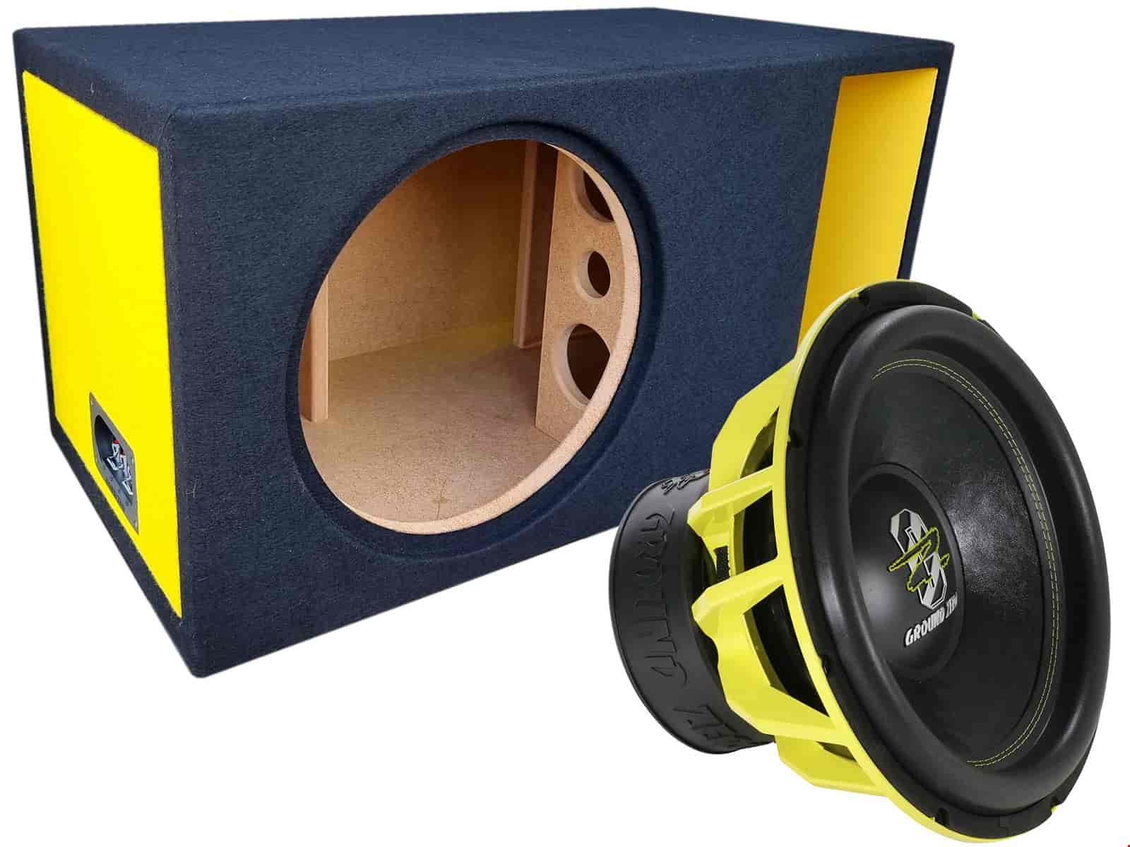 Ground Zero GZHW 38XSPL D2 SZ Yellow Edition
