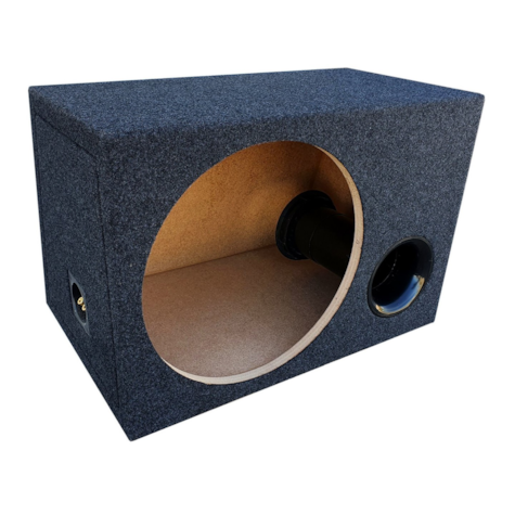 BassTon BR15/66-BM obudowa bass-reflex subwoofera